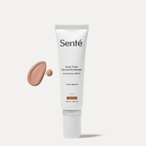 Even Tone Mineral Sunscreen – SPF 40 Light-Medium by SENTÉ