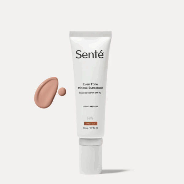 Even Tone Mineral Sunscreen – SPF 40 Light-Medium by SENTÉ